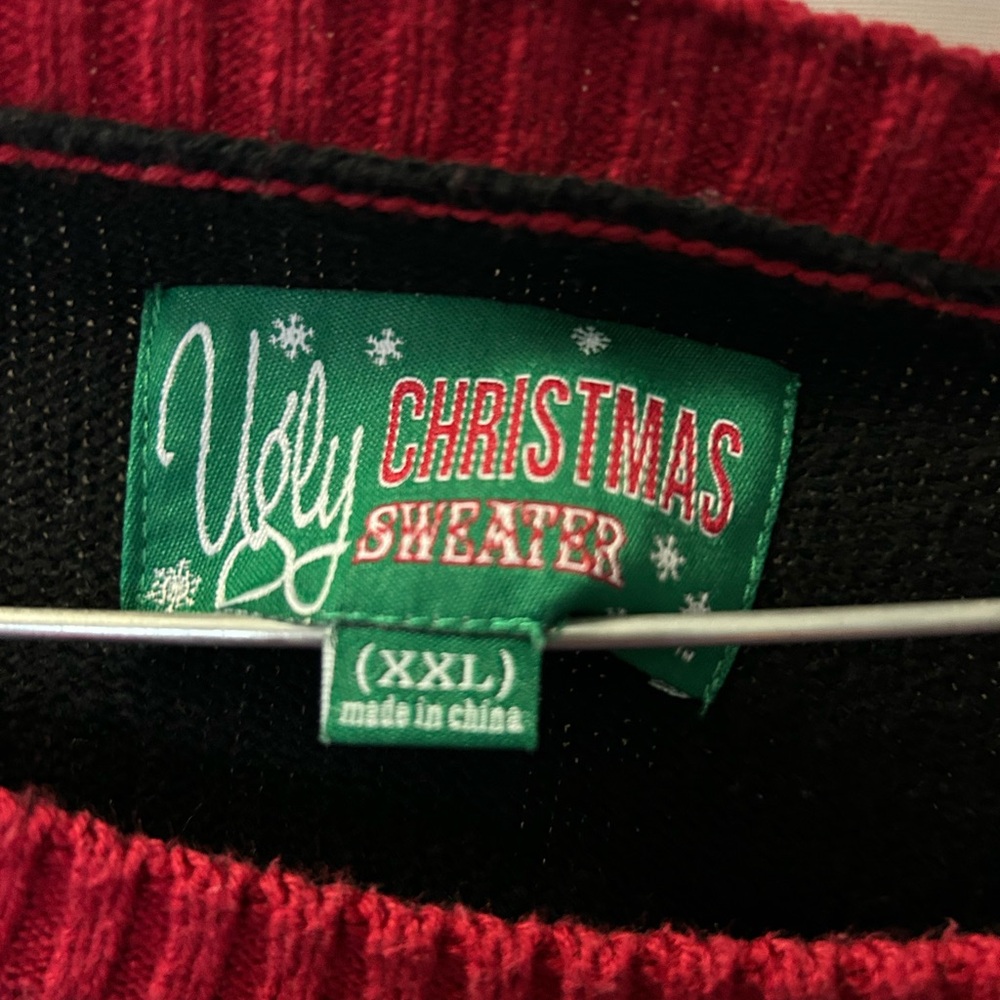 Ugly Christmas Sweater- HO HO HO - Picture 2 of 4